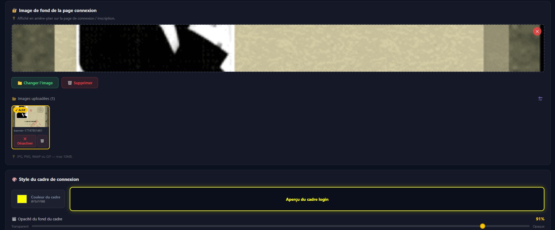 Configuration radio Shoutcast